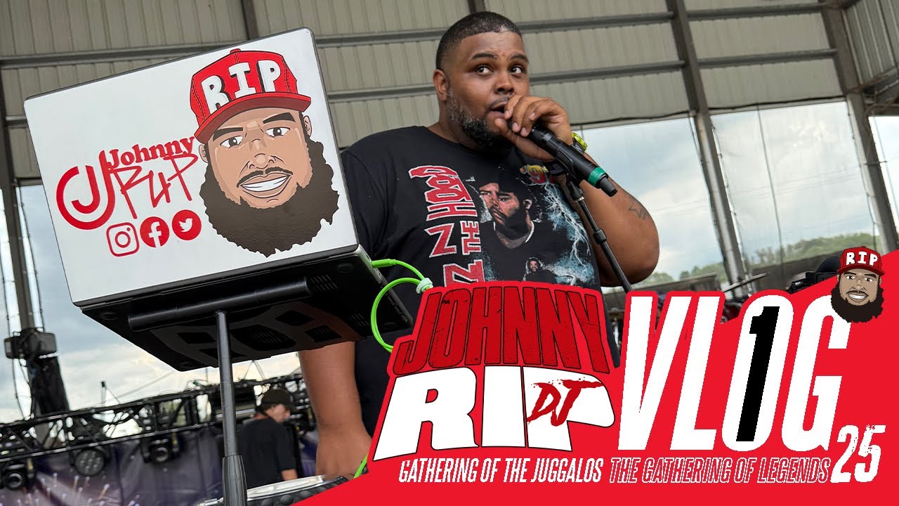Dj Johnny Rip VLOG 1 | The gathering of legends 2025 @thereallardib ...