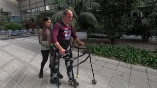 Ivan Camps , el primer piloto de #ABLEexoskeleton!