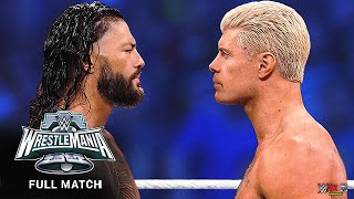 Roman Reigns vs. Cody Rhodes: WrestleMania XL