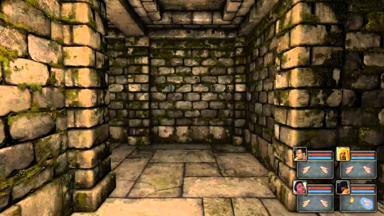 Legend of Grimrock Blind playthrough OLD SCHOOL MODE! - 1 / 8