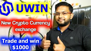 New Crypto Currency Exchange || Uwin Exchange Review|| Trade & Win 1000$| SHL Coin Good Opportunity|
