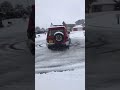Mitsubishi evo Shogun Pajero drift 4x4 snow Leeds donut