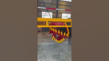 The fully hydraulic dredger was completed and successfully tested.#dredger #dredge #machine