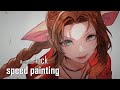 [FF7R]エアリスのイラスト制作動画 Illustration Making【イラスト メイキング】