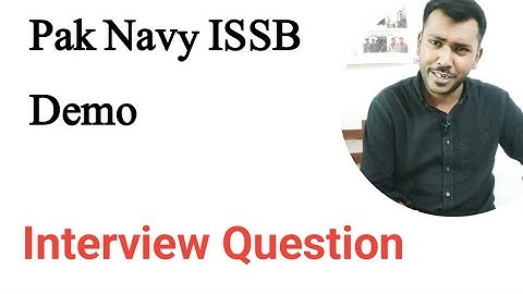 Pak Navy ISSB demo Interview Question From Sir Waqar Waheed | ISSB interview tips
