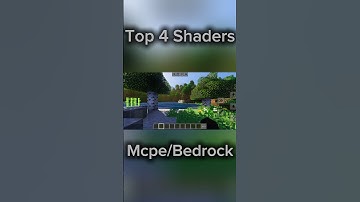 Top 4 Shaders for Minecraft pe || #shaders #vibrant #shorts #viral #mcpe #minecraft #minecraftpe