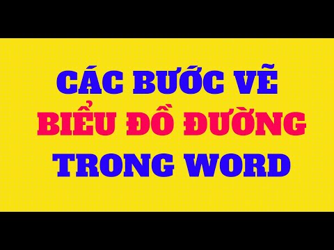 #1 CÁCH VẼ BIỂU ĐỒ ĐƯỜNG TRONG WORD Mới Nhất