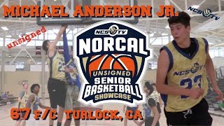 Michael Anderson Jr Highlights from '18 NorCal Unsigned Senior Showcase