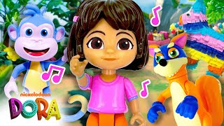 Dora Toys Music Video Compilation! 🎶🎉 w/ Boots &amp; Swiper | Shimmer and Shine