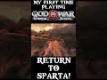 Return to Sparta - God of War: Ghost of Sparta #Shorts