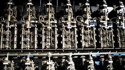 Electromechanical automatic telephone exchange