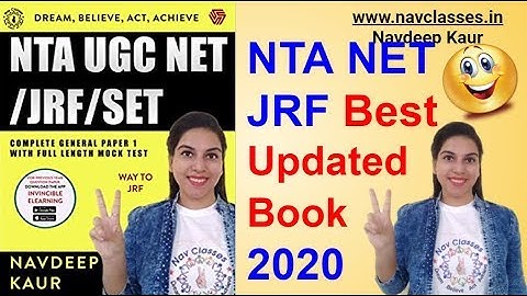 NTA NET JRF Best Updated Book 2020 By Navdeep Kaur