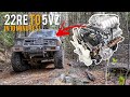 22RE to 3.4 in 10 MINUTES - 1985 Toyota Pickup 5VZ Swap