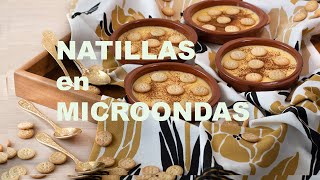 Natillas en 5 minutos en MICROONDAS