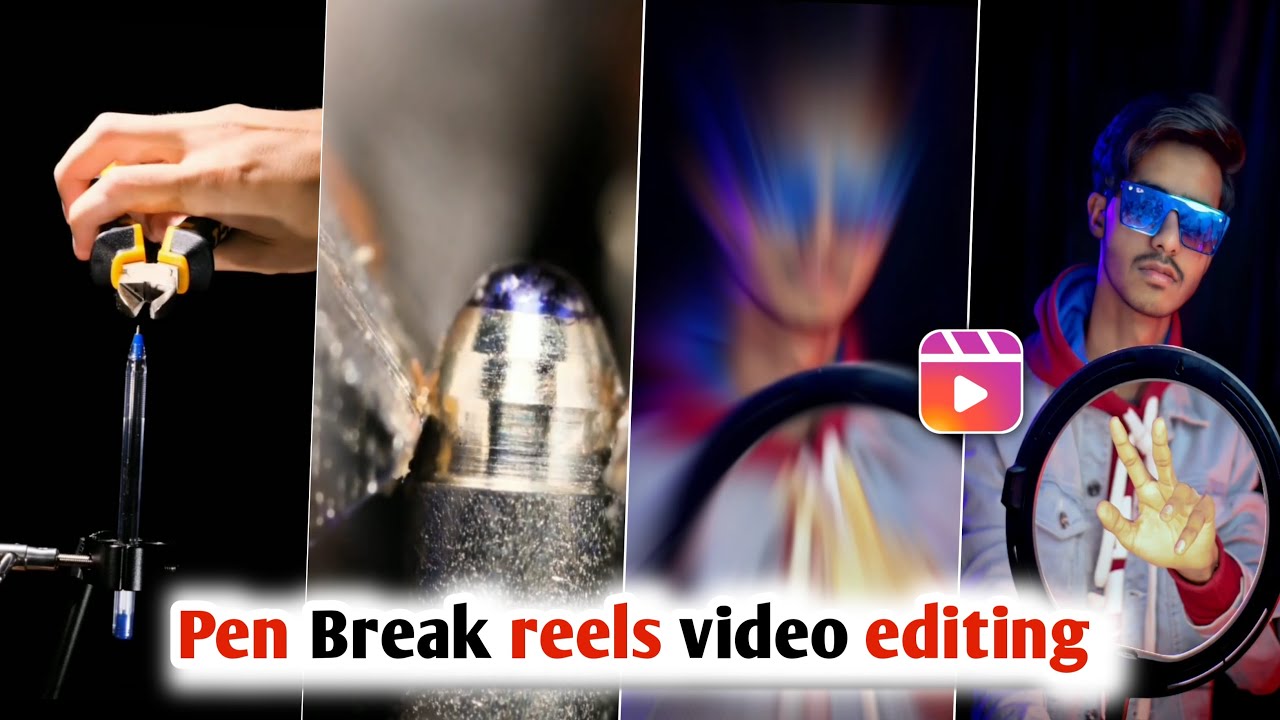 Peen break reels editing || Amil pictures orginal audio reels editing || reels editing tutorial