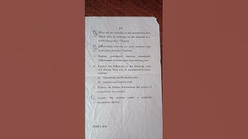 MMPC-010 QUESTION PAPER, DEC 2023 , IGNOU UNIVERSITY, MANAGERIAL ECONOMICS