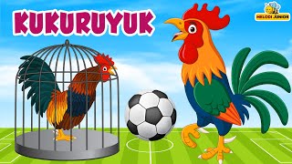Kuku Kukuruyuk Rooster  Most Popular Viral Childrens Song  Rooster Crows