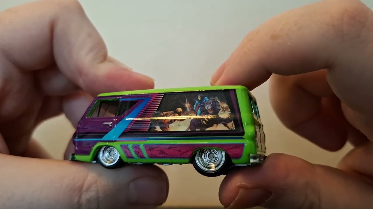 Quick Diecast Review Episode 45 : Hotwheels Dodge A100 Van He-man