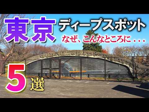 東京のディープな穴場スポット5選/誰も行かない穴場のB級スポットめぐり/東京観光旅行vlog