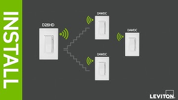 How to Install Leviton DAWSC and DAWDC Decora Smart Wire-Free Anywhere Companion Switches & Dimmers
