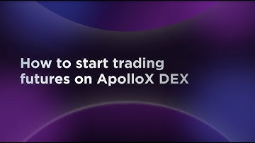 ApolloX DEX Tutorial: Step-by-step guide to trade futures on ApolloX DEX