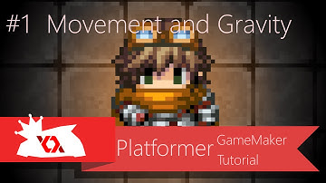 Game Maker Tutorial- Platformer #1- Movement and Gravity