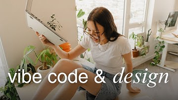 Vibe code an app with me (Vlog) Photobooth app 🍵