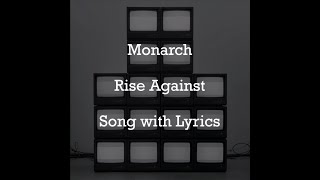 [HD] [Lyrics] Rise Against - Monarch