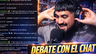 DEBATE CON EL CHAT Y MUCHAS RISAS 