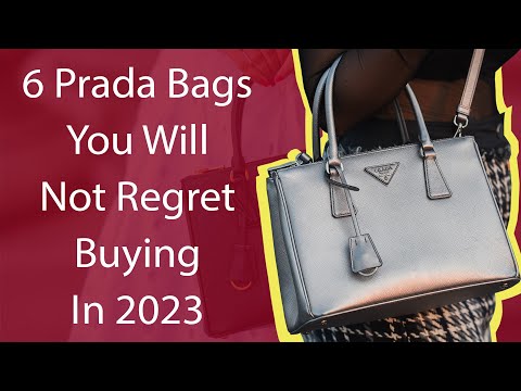 prada bag size