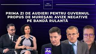 Prima zi de audieri pentru guvernul propus de Mureșan. Doi miniștri au fost avizați favorabil
