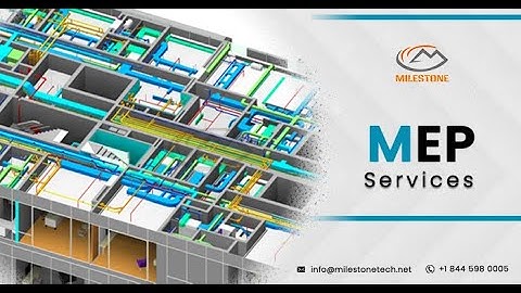 MEP BIM Services in USA | MEP Clash Detection | MEP Coordination | Milestone PLM Solutions
