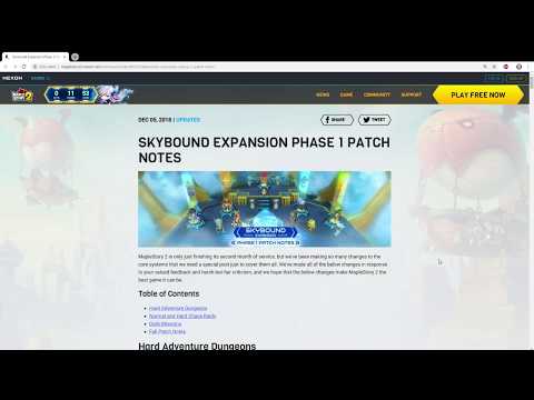 Skybound Phase 1 Patch Notes Review | Maplestory 2
