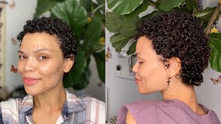 Hey y’all!(2 Months Post Bigchop)New Curlsmith Bonding Oil!