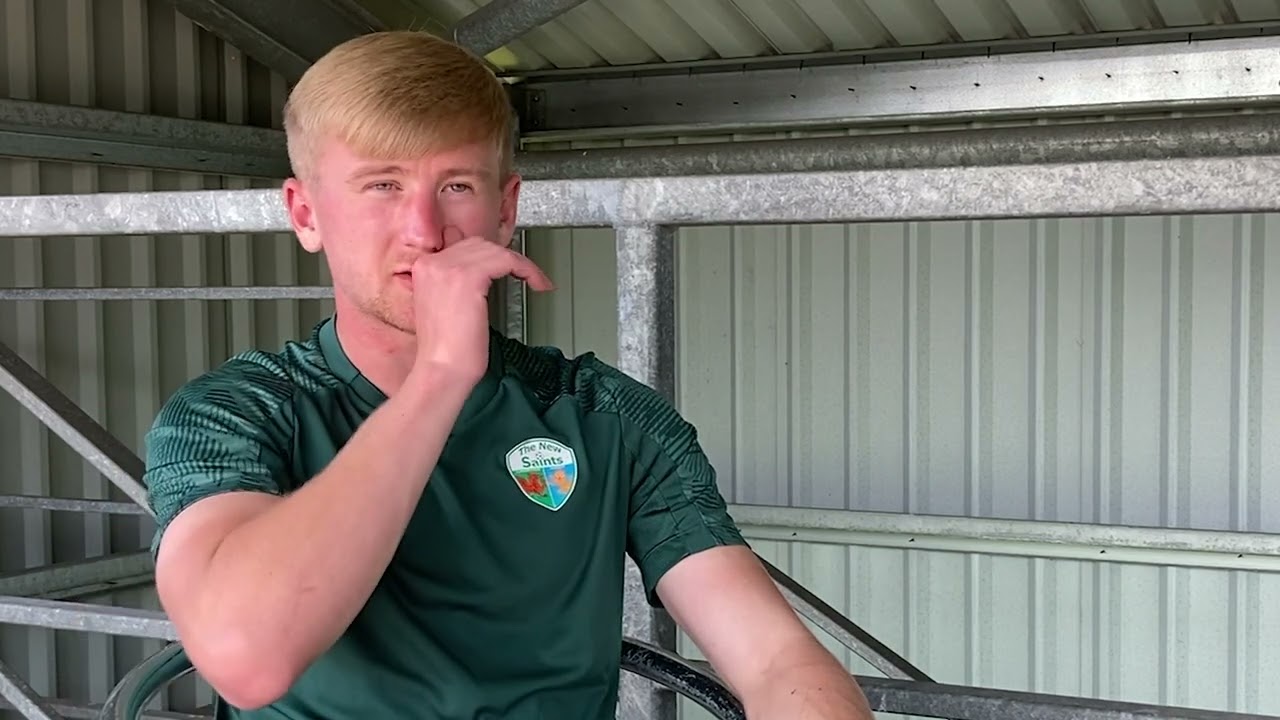 The first club interview with Luke Brennan, on loan from Wigan Athletic