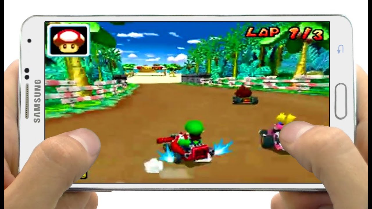 Genial Juego de Mario Kart DS para Android - YouTube