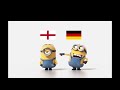 Minions: Germany laughs at England EURO 2020 finals. Deutschland lacht England aus