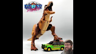 Deluxe Baldwin Reviews Generations Crossover Juric Park Mash-Up Tyrannocon Rex & Autobot Jp93