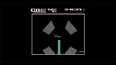 Qix - Atari 8 bit