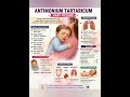 Antimonium Tart Baby Materia Medica in 60 Seconds 📚 BHMS Quick Revision ⚡ One Minute One Remedy