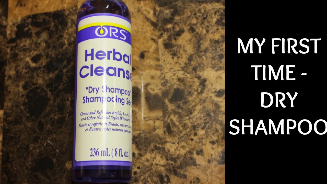 MY FIRST TIME - ORS HERBAL CLEANSE DRY SHAMPOO| Jackie1113