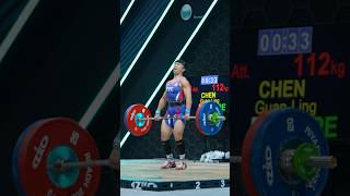 W55 / C&amp;J - 112 kg by CHEN Guan-Ling (TPE) / 2023 World Weightlifting Championships