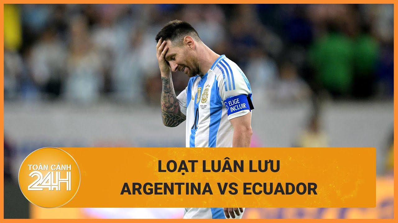 [HIGHLIGHTS] Messi sút luân lưu panelka hỏng ăn, Argentina vẫn vào bán kết | Copa America 2024