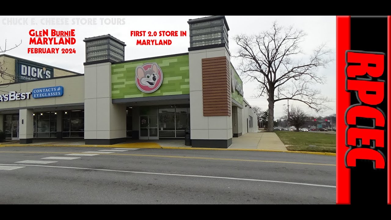 Chuck E. Cheese Store Tours - Glen Burnie MD (February 2024) 