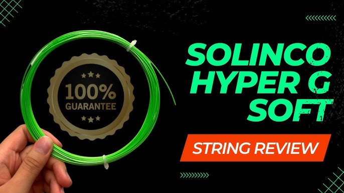 Tennis Warehouse String Review: Solinco Hyper G SOFT! 💚 