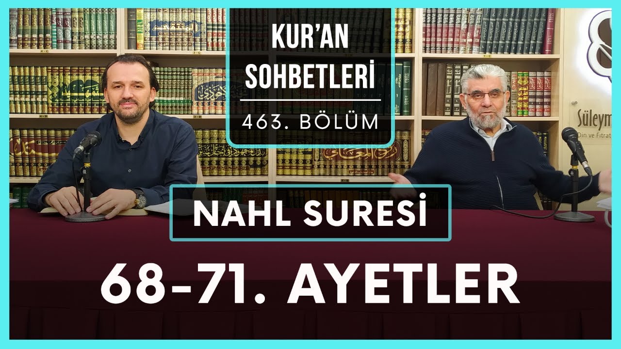 Nahl Suresi 68-71. Ayetler | Kur'an Sohbetleri