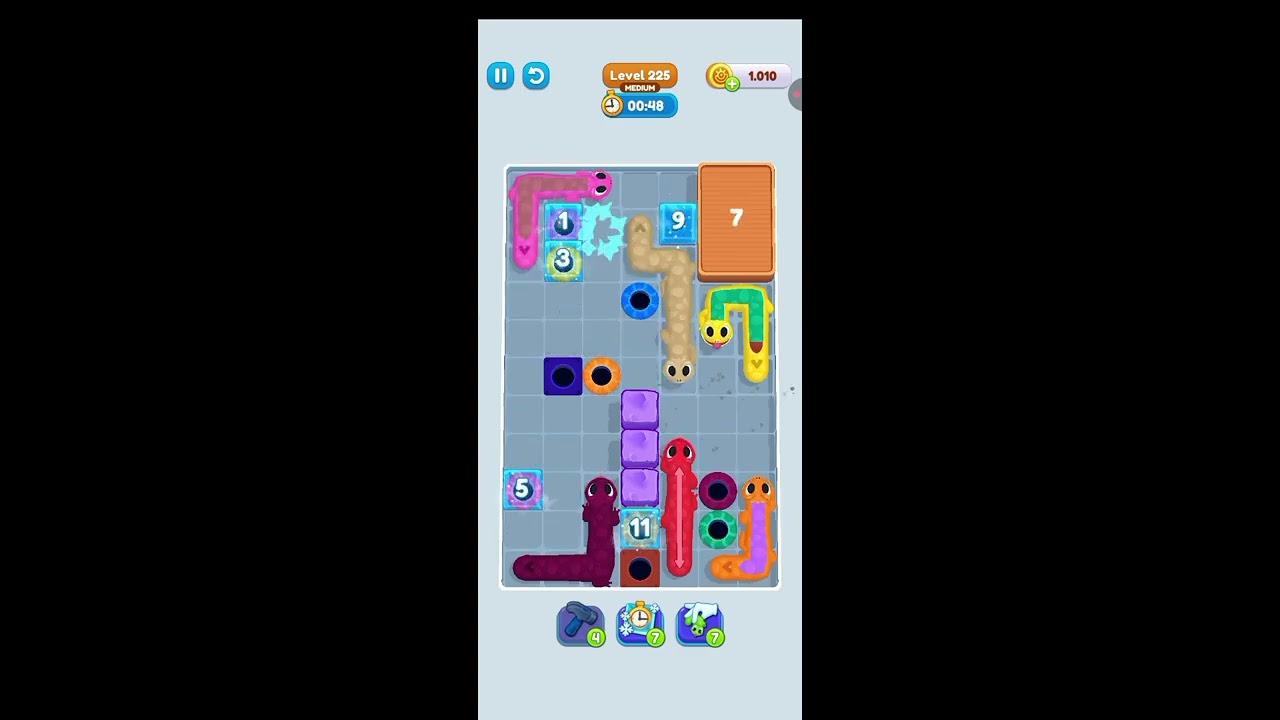 gecko out level 225 walkthrough solution 