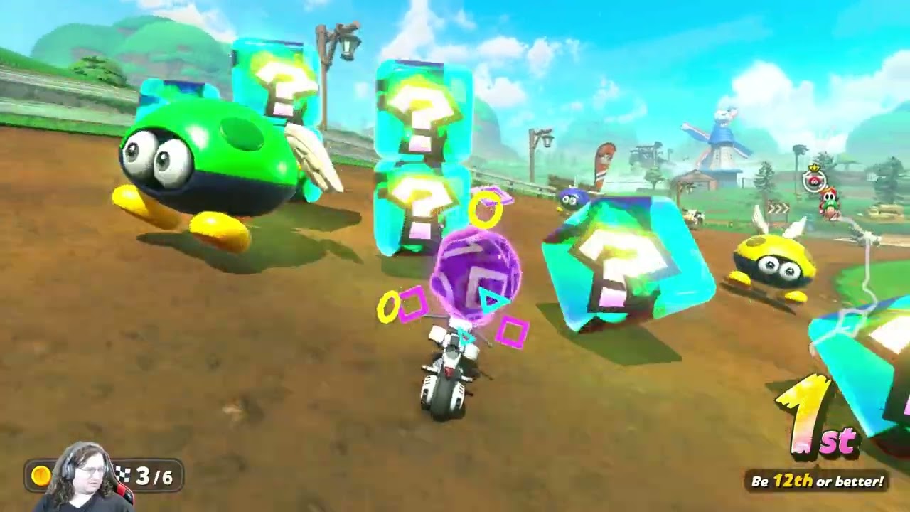 Mario Kart World, Part 42 – Golden Rally 150cc, 3 Stars