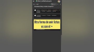 🗒️ + 🐍 ¿Cómo agregar elementos a listas? | Append, insert, extend, +, input | Shorts | ¡Muy fácil!