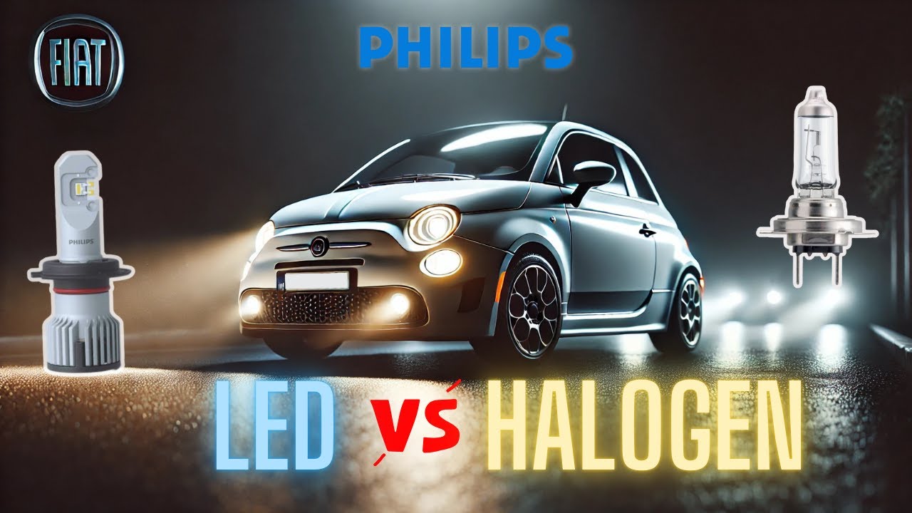 How To Upgrade Your Headlights To LED Bulbs - Philips Ultinon Pro - Road Legal - Fiat 500